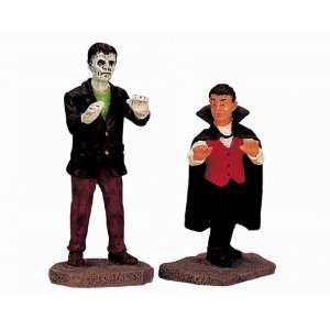   Village Collection Vampire and Zombie Figurines #02389