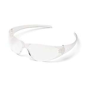MCR CK110AF Crews Checkmate Safety Glasses Clear Frame Clear Lens Anti 