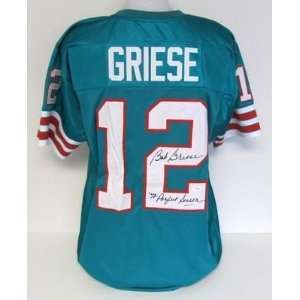  Bob Griese Autographed Uniform   72 Perfect Season JSA 