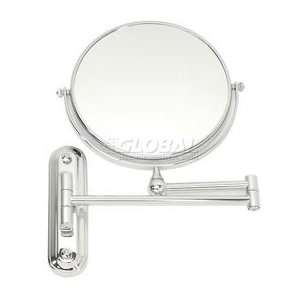  New Valet 8 Wall Mount Mirror   Chrome Plated Steel 