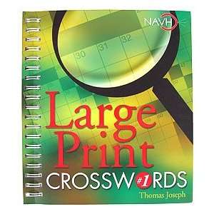  Large Print Crossword Puzzles: Toys & Games