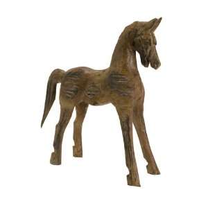  Albazia Wood Carved Horse