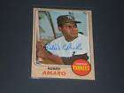 Yankees Ruben Amaro Signed 1968 Topps Card #138 JSA