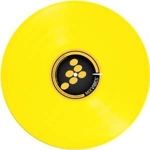  MixVibes V2B Control Vinyl Record   Yellow Musical 