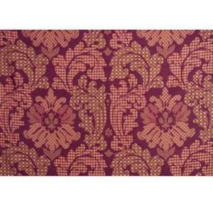 Patchwork Damask Silk V102 by Mulberry Fabric: Arts 