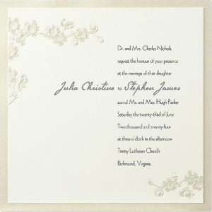  Early Spring Square Wedding Invitations