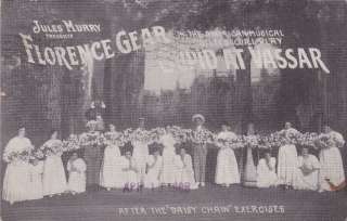 JULES MURRY Play CUPID at VASSAR 1908 Chicago Postcard  