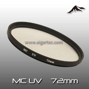   : Eigertec Multi Coated Glass MC UV Filter 72mm 72 mm: Camera & Photo