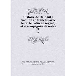  Histoire de Hainaut : traduite en francais avec le texte 