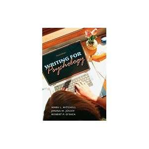  Writing for Psychology 3RD EDITION Books