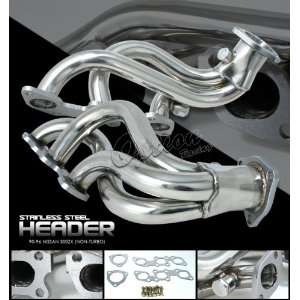   NISSAN 300ZX Z32 N/T NON TURBO 3.0 V6 STAINLESS RACING EXHAUST HEADER