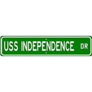  USS INDEPENDENCE CV 62 Street Sign   Navy Sports 