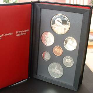 CANADA 1986 PROOF DOUBLE DOLLAR SET ***7 COINS***  