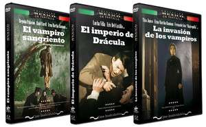   Sangriento / Imperio de Dracula / Invasion de Los Vampiros 3 New DVD