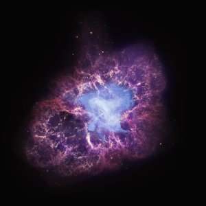 Neutron Star at the center of the Crab Nebula Photographic 