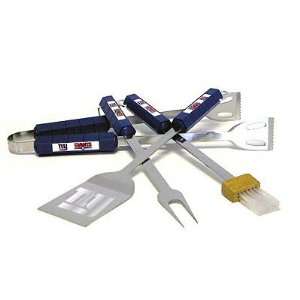  New York Giants 4 Piece BBQ Set: Office Products