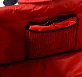   Portable Wagon Red Cargo Toddler Trailer With Canopy Utility Garden