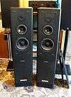 Rare Pair Sony SS TL4 Transmission Line Stereo Speakers