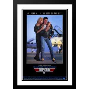  Top Gun Framed and Double Matted 20x26 Movie Poster Tom 