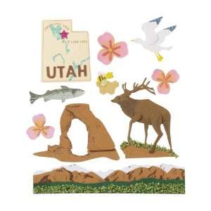  Jolees Boutique Utah Destination Stickers Arts, Crafts 