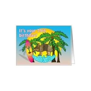  Aloha Surf 79th Birthday Card: Toys & Games