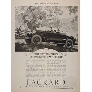  1926 Ad Packard Six Antique Car Vintage Auto Automobile 