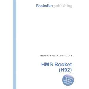  HMS Rocket (H92) Ronald Cohn Jesse Russell Books