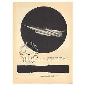   T188 Aircraft de Havilland Gyron Junior Print Ad: Home & Kitchen