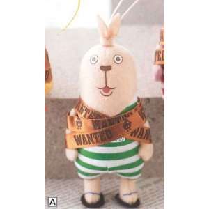  USAVICH (Jail Bunny) WANTED Ribbon Mascot Plush (4) Type 