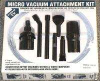 Mini/Micro Vacuum attachment kit! FITS ALL VACS  