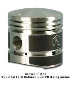 Ford pistons & rings 239 1949 1950 1951 V8 Flathead  