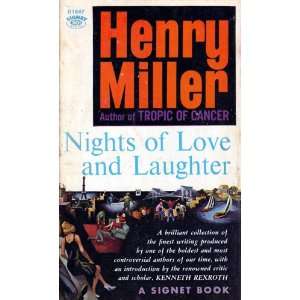  Nights of Love and Laughter Henry Miller Books