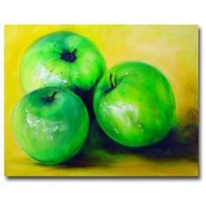  AJ LaGasse Original Oil Paintings   Green Apples Art 