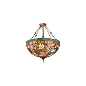  Dale Tiffany TH60096 Tiffany Style Ceiling Pendant: Home 