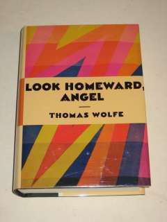 Thomas Wolfe LOOK HOMEWARD, ANGEL Scribners 1929 HC/DJ Facsimile Ed 