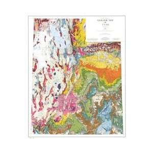 Geologic Map of Utah (M A 1) Lehi F. Hintze  Books