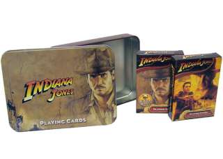 Indiana Jones Crystal Skull & Saga Playing Cards Tin  