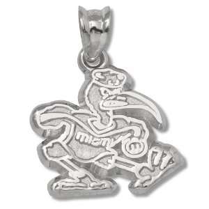  University of Miami 1/2in Charm Sterling Silver Jewelry