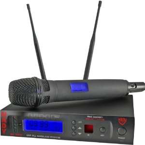  New 1000 Channel UHF Wireless Handheld Microphone System 