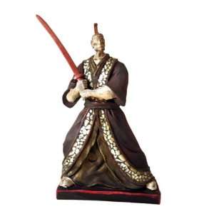  Japanese Samurai Warrior Figurine Sculpture Art SM37237B 