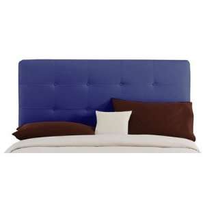  Double Button Tufted Headboard in Lazuli Size: King 