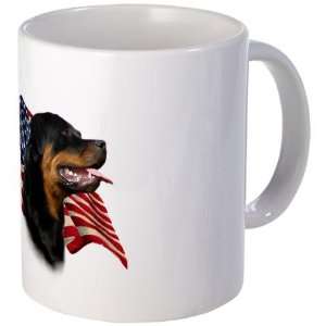  Rottweiler Flag Pets Mug by 