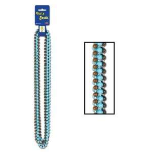    Beistle 50066 BRLB Party Beads   Brown and Light Blue