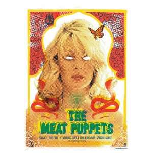  Meat Puppets 2007 Atlanta Concert Poster