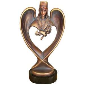  Nurse Angel Unique Polyresin Decorative Art Statue 