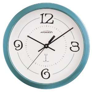 Atomix 00574 10 Radio Controlled Wall Clock (Brushed 