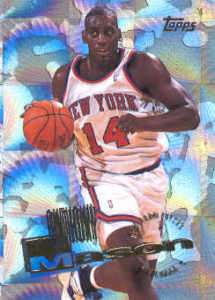 1995 96 Topps Power Boosters #276 Anthony Mason  
