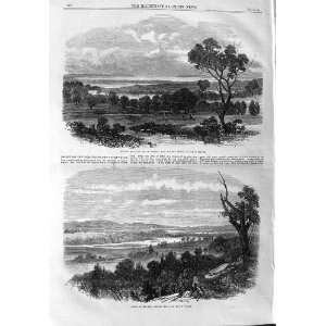  1865 Botany Bay Australia CookS River Dam South Wales 