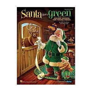  Santa Goes Green Musical Instruments