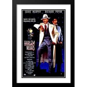 Harlem Nights 32x45 Framed and Double Matted Movie Poster   Style A 